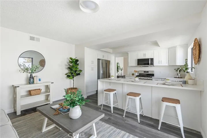 Family Room and Kitchen