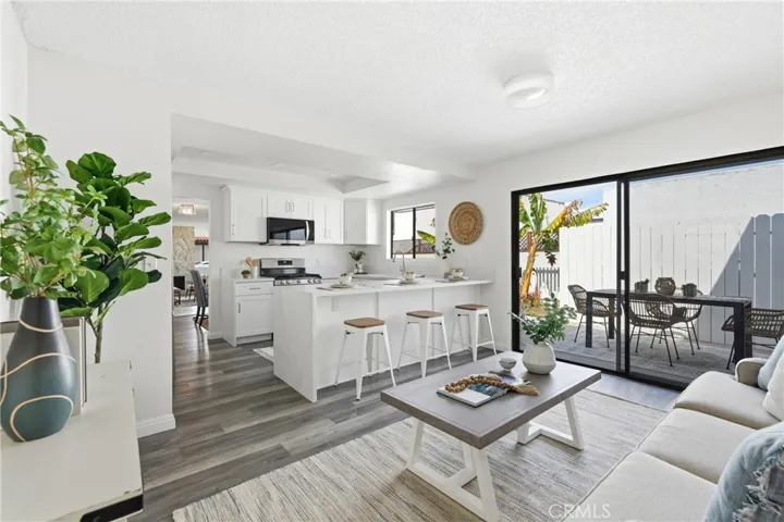 Family Room and Kitchen