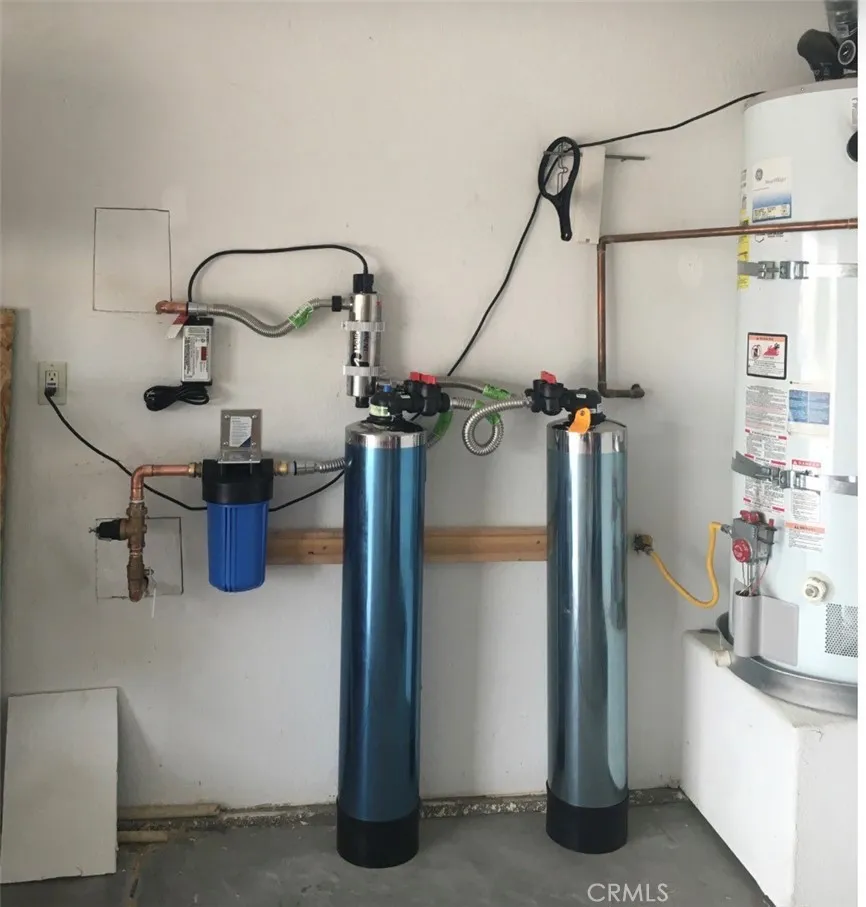 Whole house water filtration system. 50-  gal water heater.