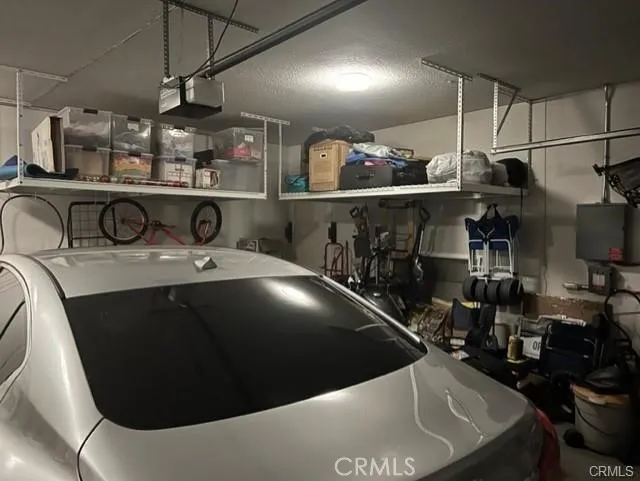 plenty of storage area with two hanging racks