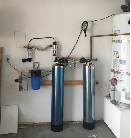 Whole house water filtration system. 50-  gal water heater.
