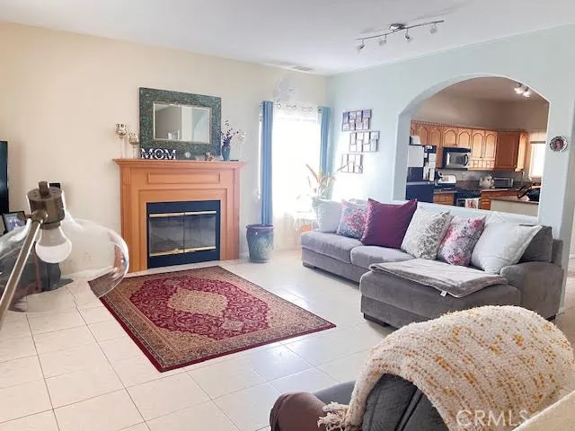 Living Room with view into kitchen