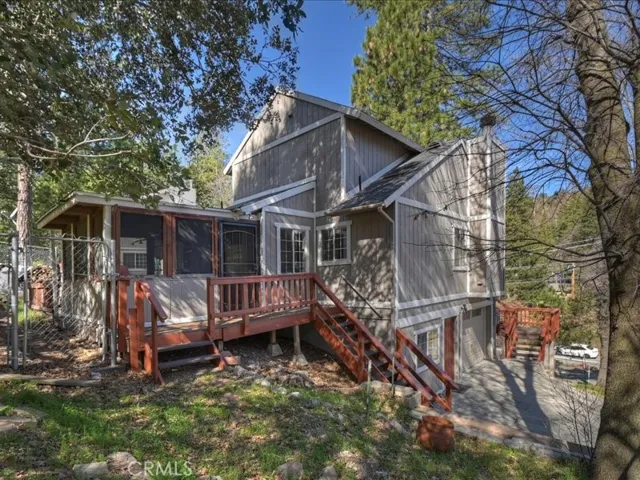 Side view of house