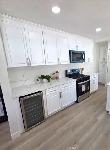 Mini-Fridge and New Stove & Microwave.
