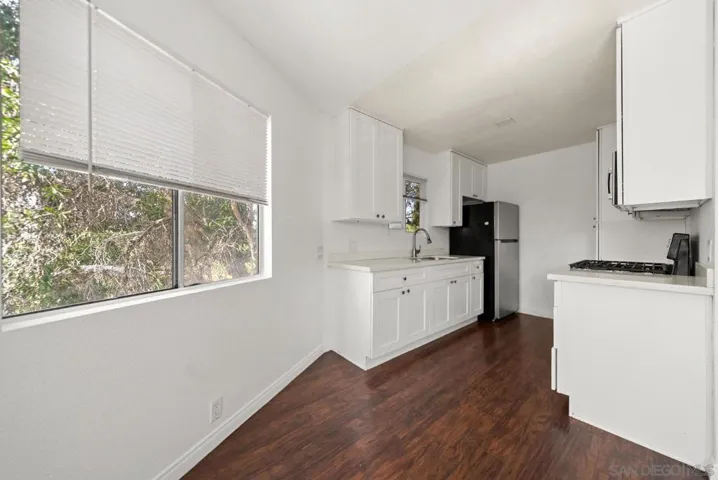 Kitchen for the two bedroom unit