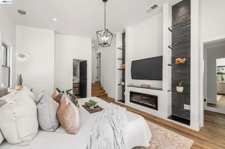 Main Floor Primary Bedroom Suite