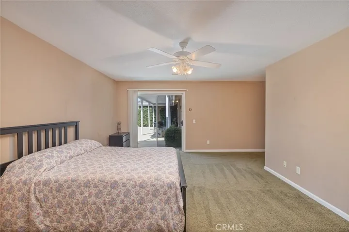 primary suite virtually staged
