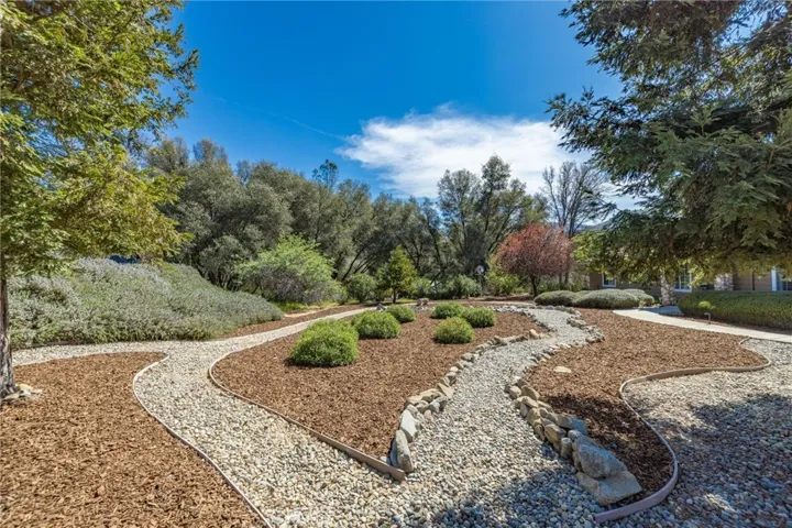 hardscape in fornt yard