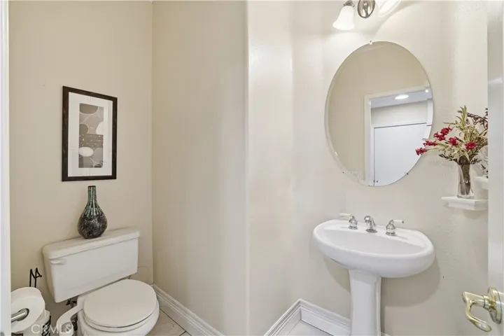 Powder room downstairs