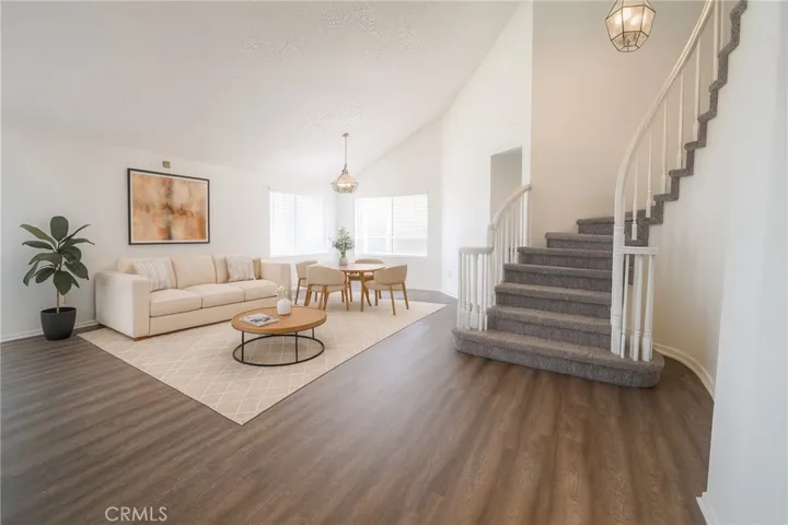 Living Room & Dining Room Virtually Staged