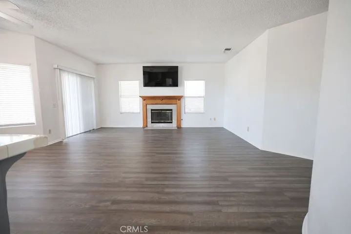 Family Room with fireplace