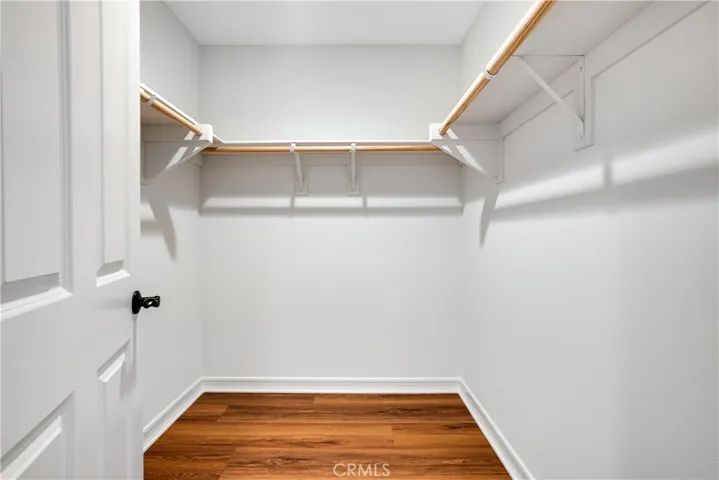 Primary walk-in closet