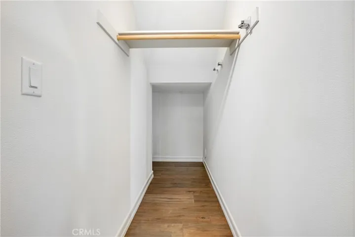 Additional storage under stairs