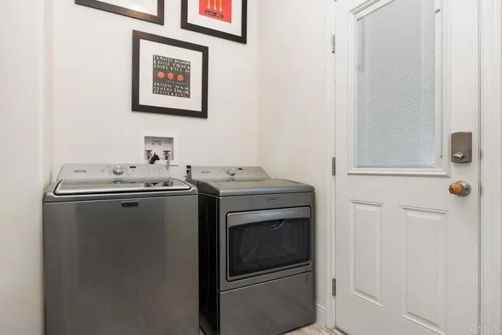 Elegant and tasteful for a  laundry room