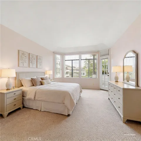 Virtually Staged Primary Bedroom