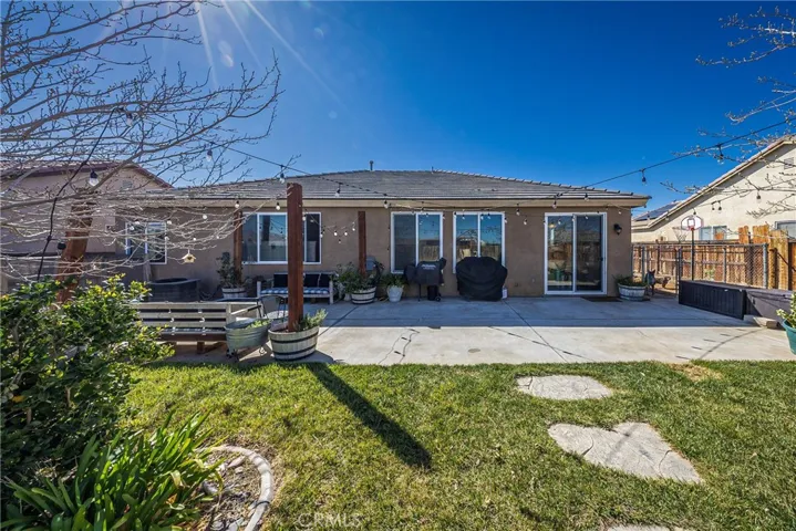 View of home from backyard