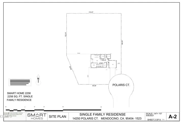 Proposed Site Plan for Smart Home