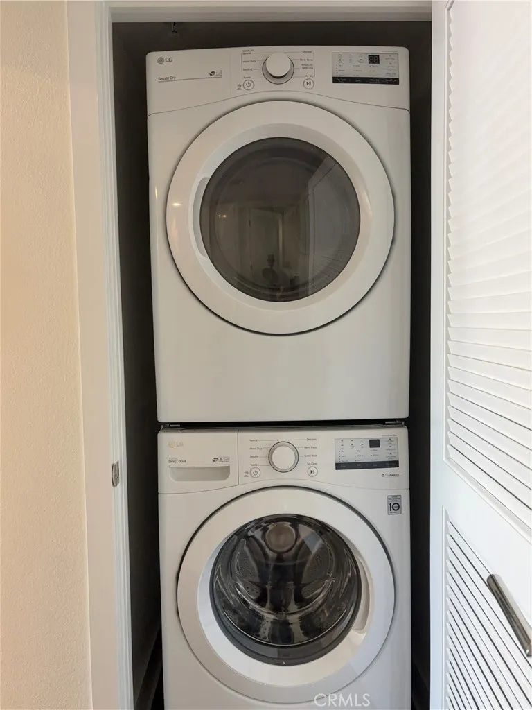 Inside laundry appliances included.