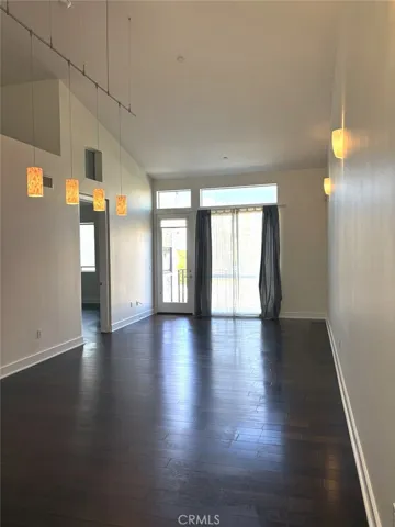 Family Room/Balcony view from front door.