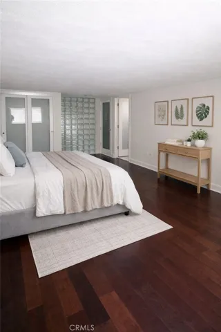 Bedroom 3 with private bathroom. Virtually Staged.