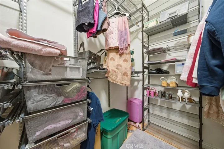 Large Walk-in closet.