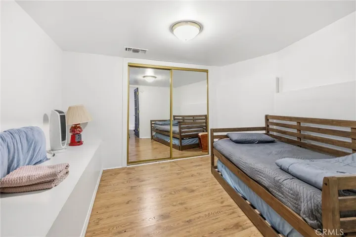 Basement bedroom