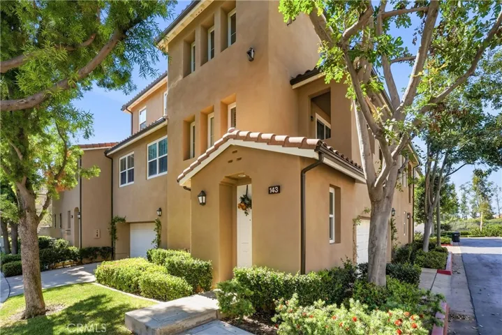 Desirable corner lot location