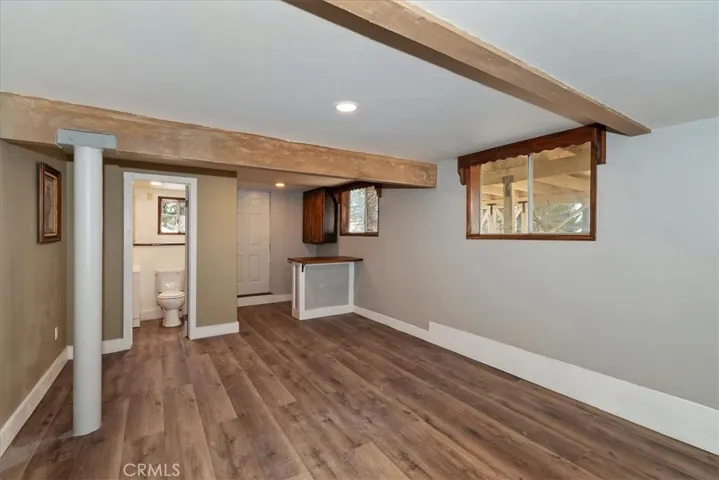 Bedroom off of garage 2