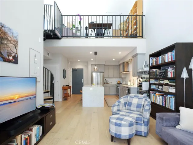 Living room and loft