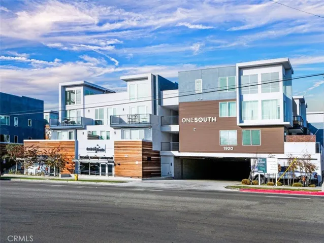 Front of complex