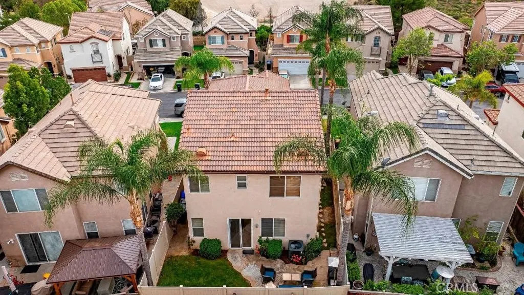 Aerial Backyard View