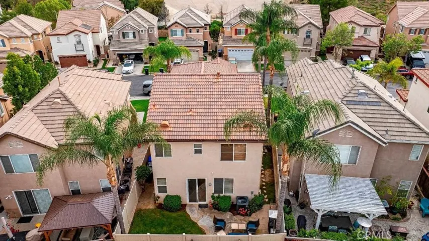 Aerial Backyard View