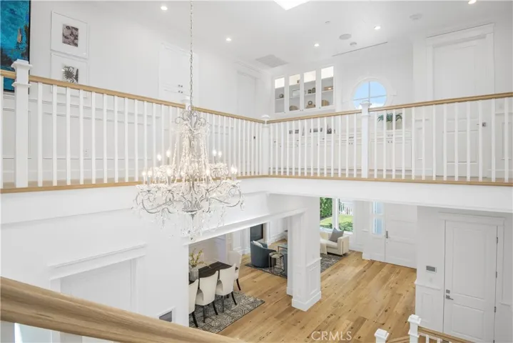 Second floor wrap around landing