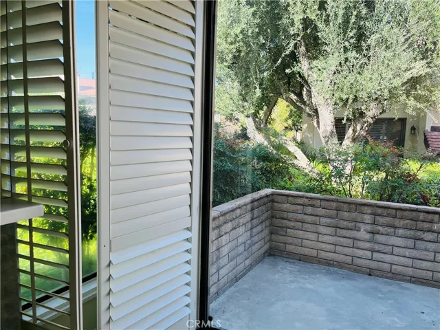 Patio view from the L.V.