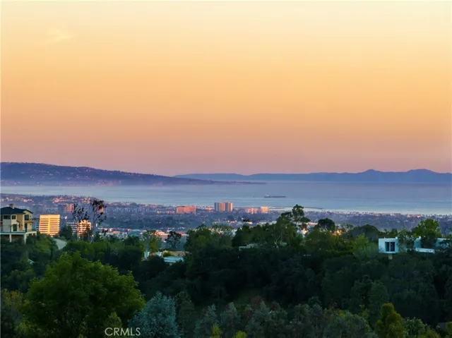 Sunset views.
