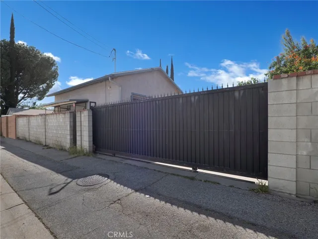 Automatic Gated Driveway Off Of Alley