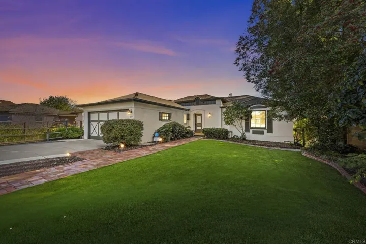 San Diego, Kensington, French Country Architecture, Large Front yard