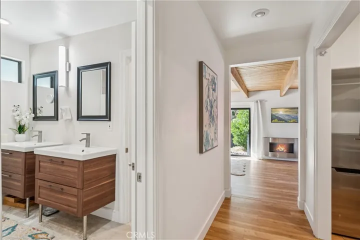 Ensuite bathroom on lower level
