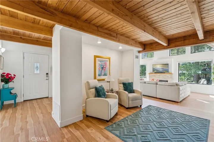 Main level space adjacent to living area