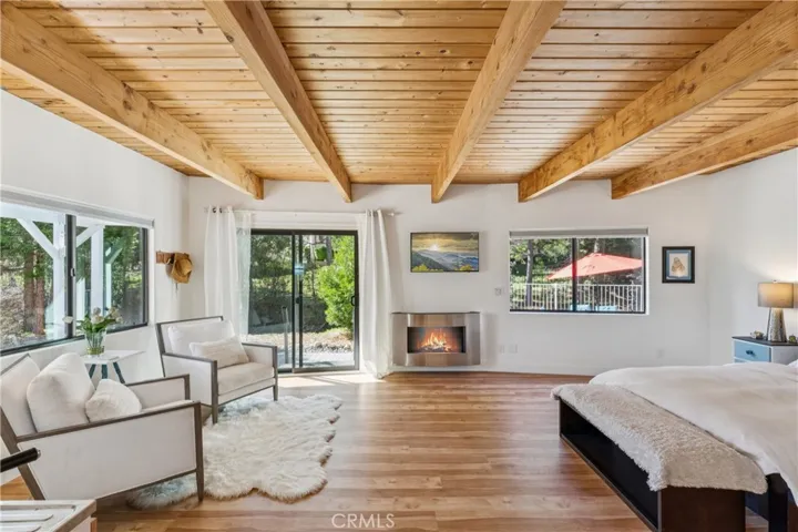 Primary bedroom of lower level