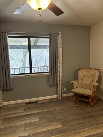 spacious bedroom
