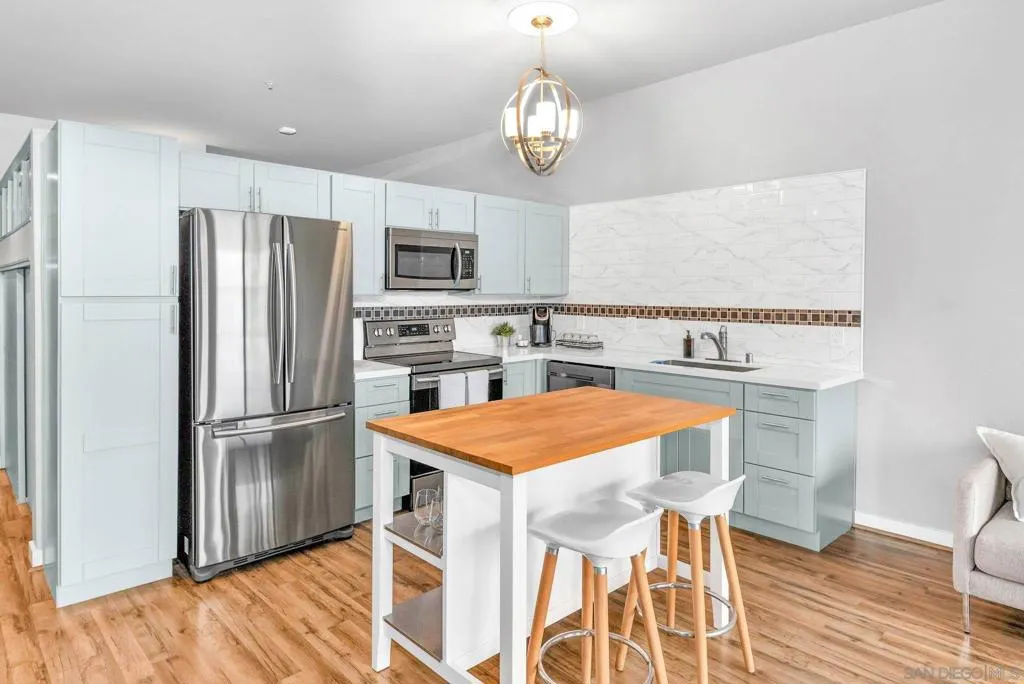 Modern and updated kitchen