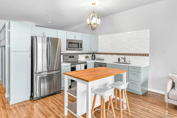Modern and updated kitchen