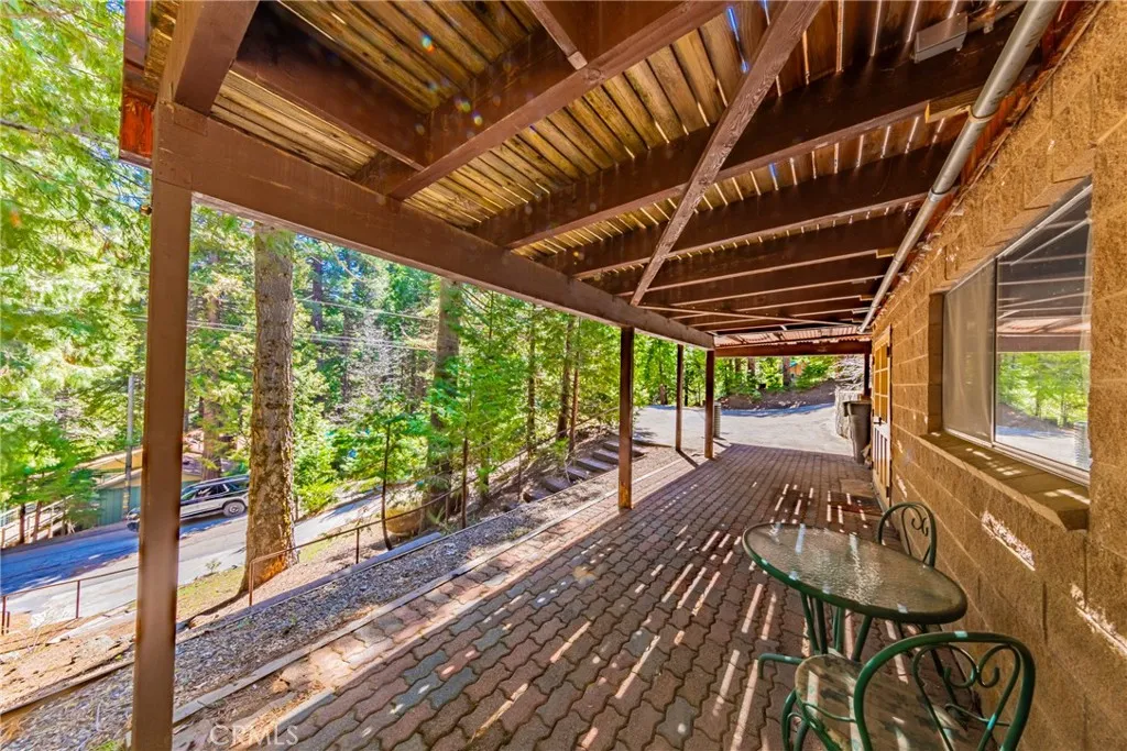 lower level under deck