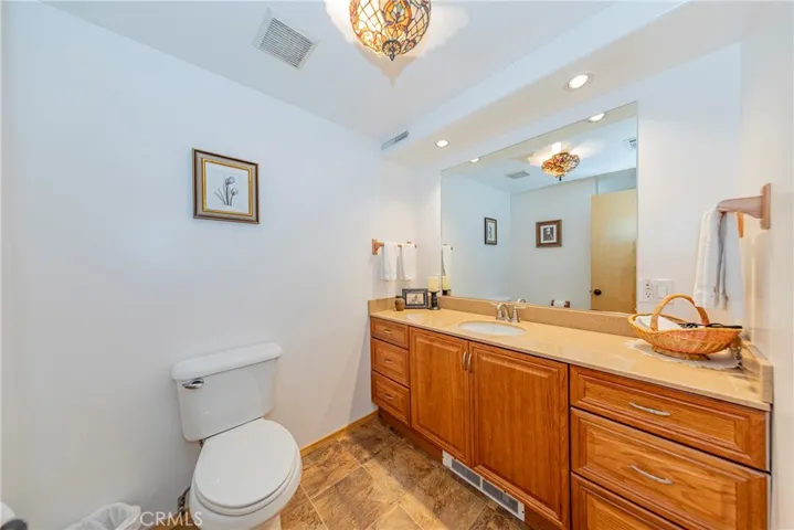 lower level bathroom