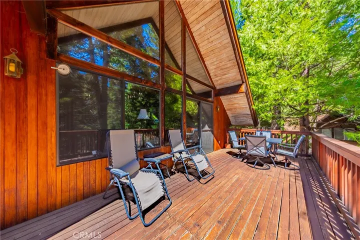 Front deck