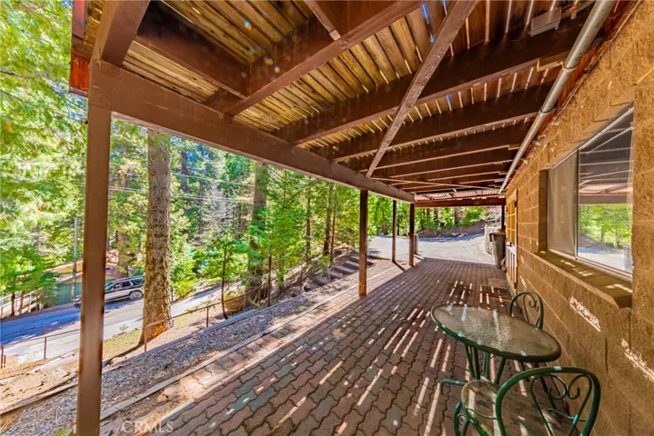 lower level under deck