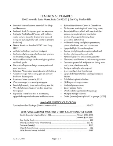 Features-Upgrades_mls_80663 Avenida Sant