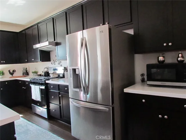 Even room for the microwave or coffee bar