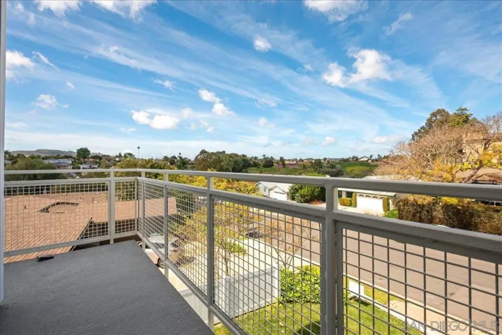 Primary bedroom balcony